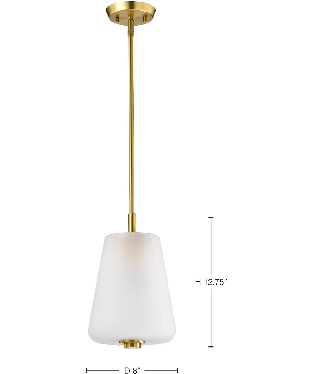 Lune 1-Light Pendant Vintage Brass - Image 12