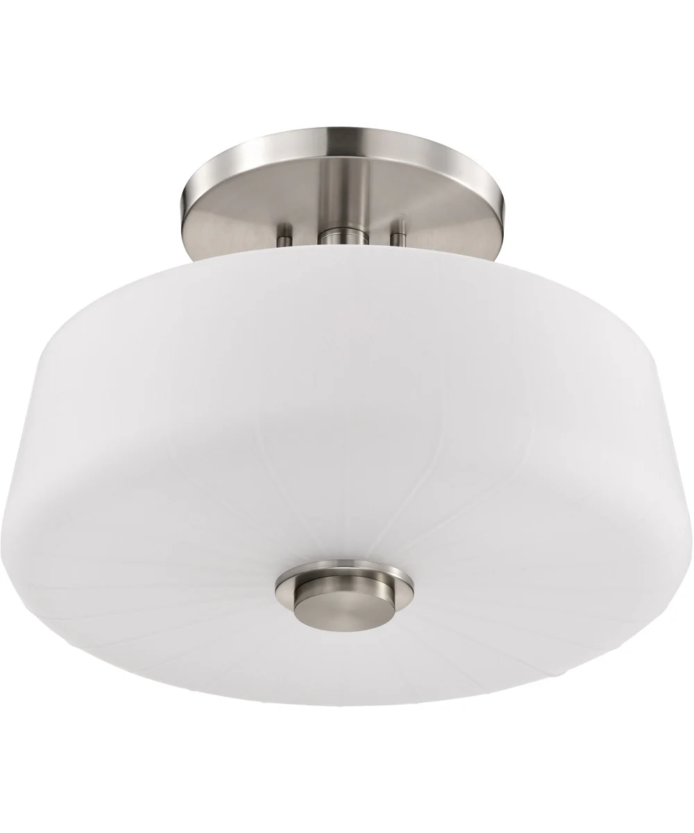 Lune 3-Light Close-to-Ceiling Brushed Nickel - Image 5