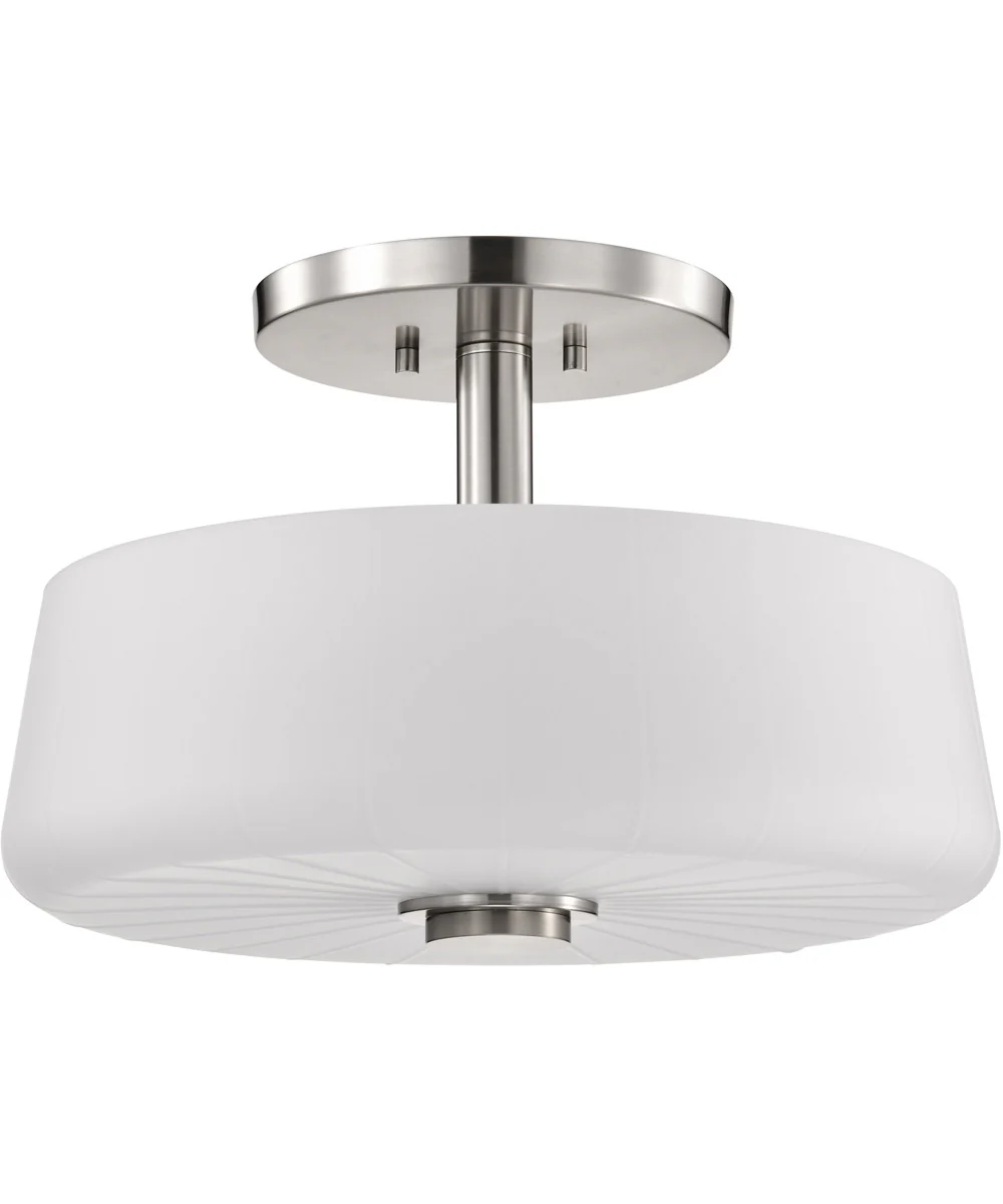 Lune 3-Light Close-to-Ceiling Brushed Nickel - Image 7