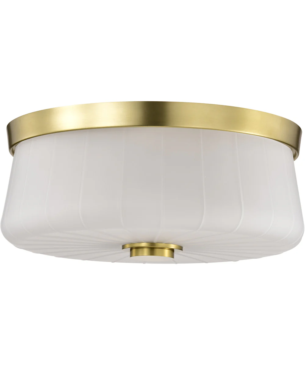 Lune 3-Light Close-to-Ceiling Vintage Brass - Image 5