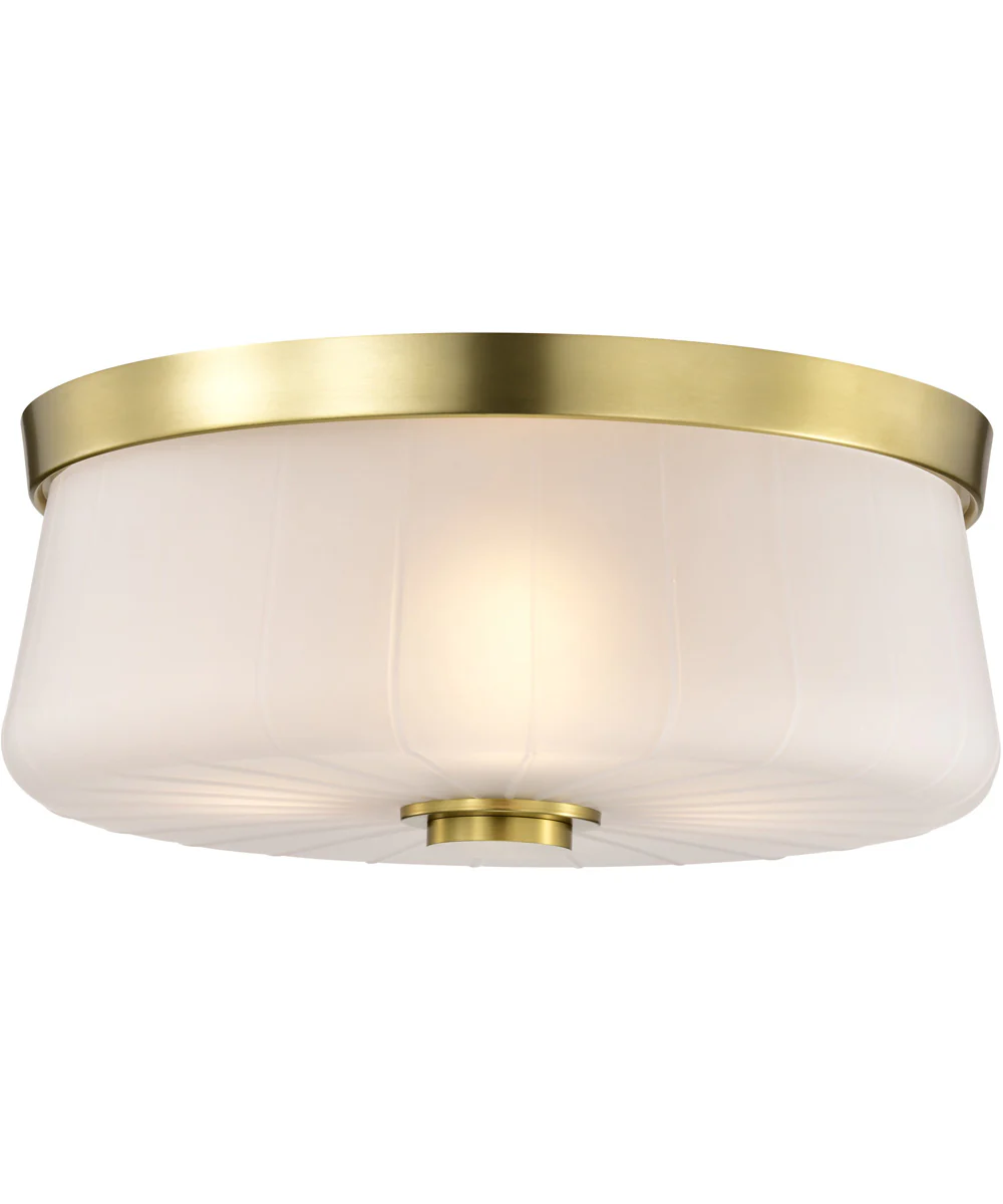 Lune 3-Light Close-to-Ceiling Vintage Brass - Image 6