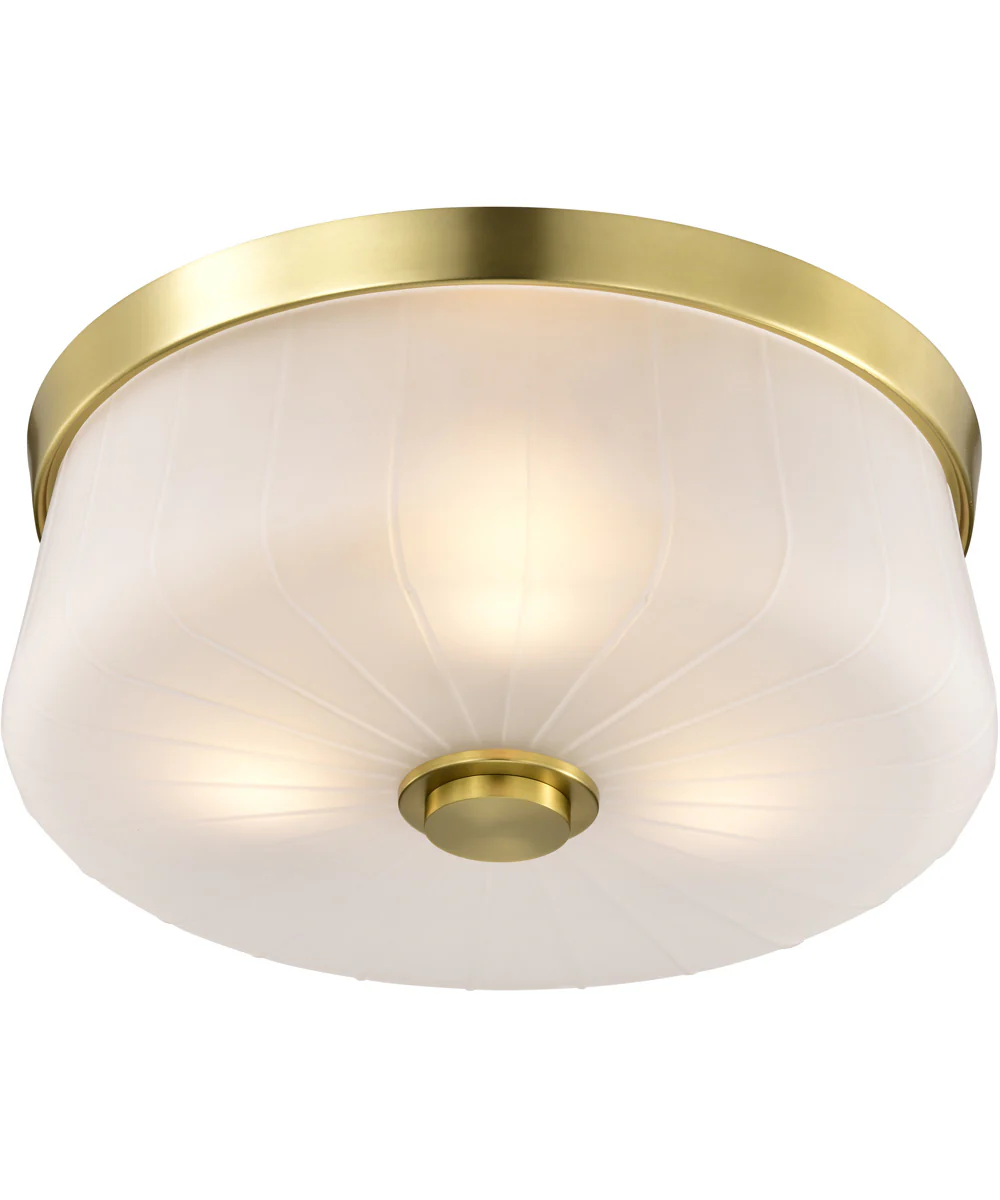 Lune 3-Light Close-to-Ceiling Vintage Brass - Image 8