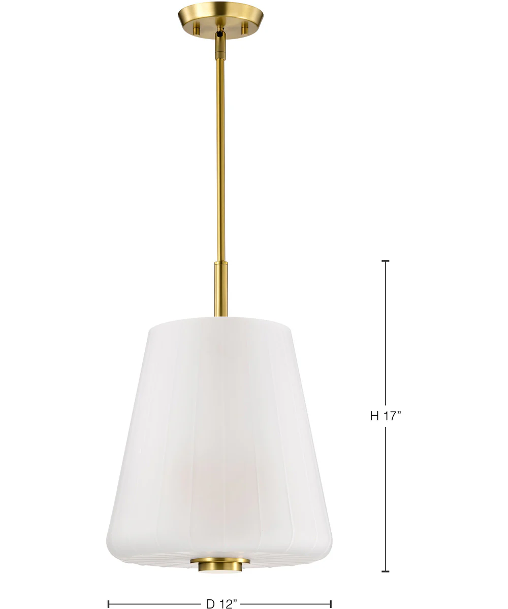 Lune 3-Light Pendant Vintage Brass - Image 12