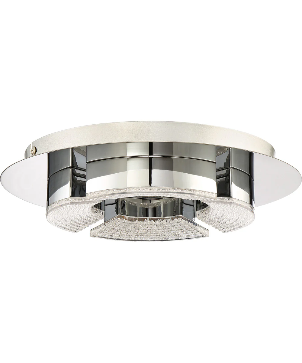 Lunette Small Flush Mount Polished Chrome - Image 3