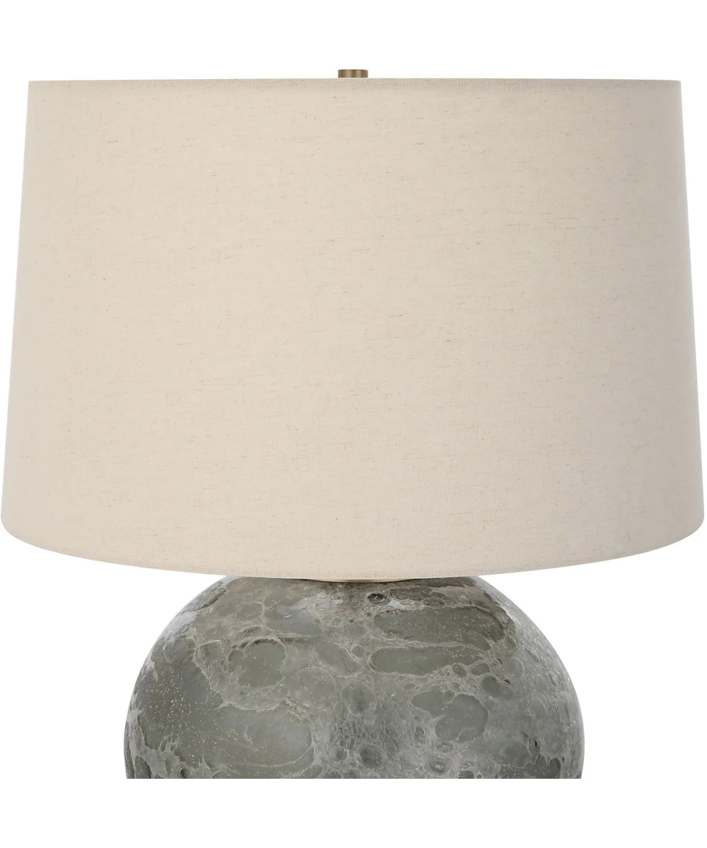 Lunia Gray Glass Table Lamp - Image 5