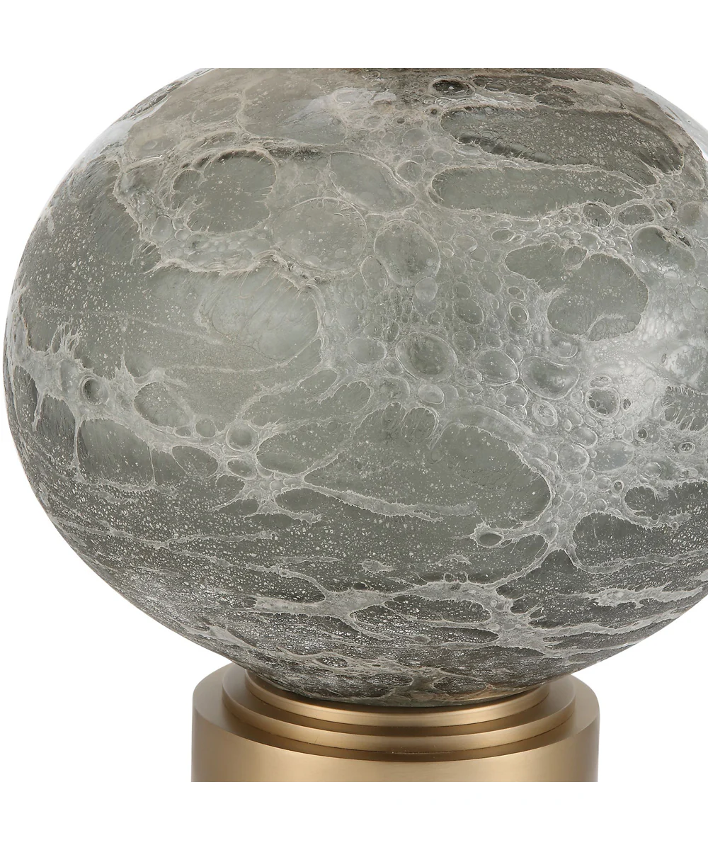 Lunia Gray Glass Table Lamp - Image 6