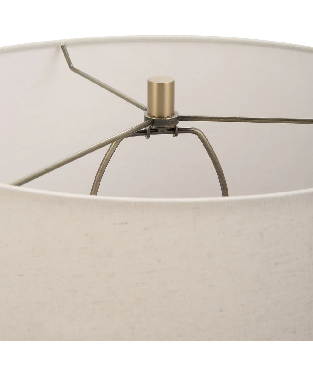 Lunia Gray Glass Table Lamp - Image 7