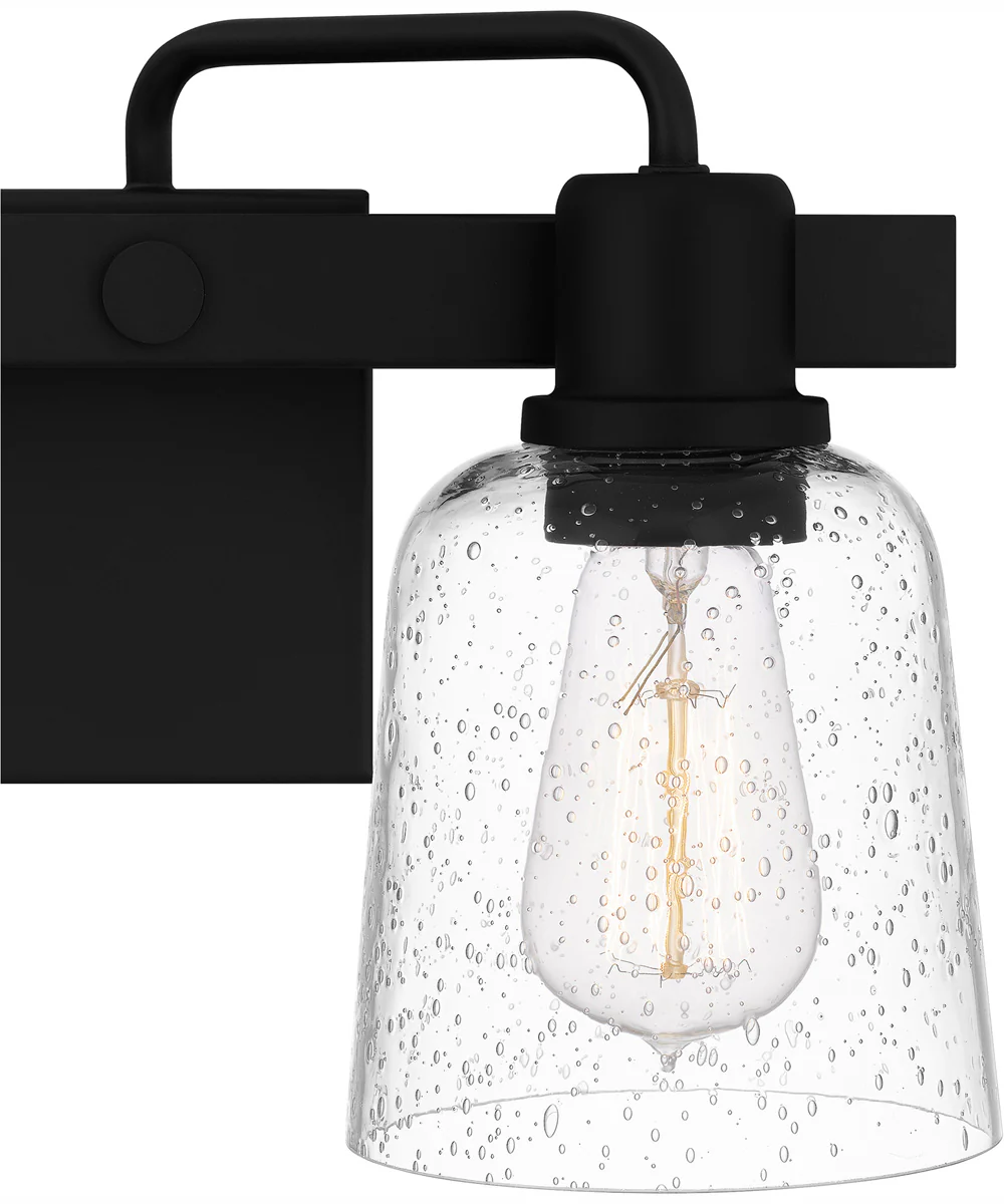 Lydia Medium 2-light Bath Light Matte Black - Image 6