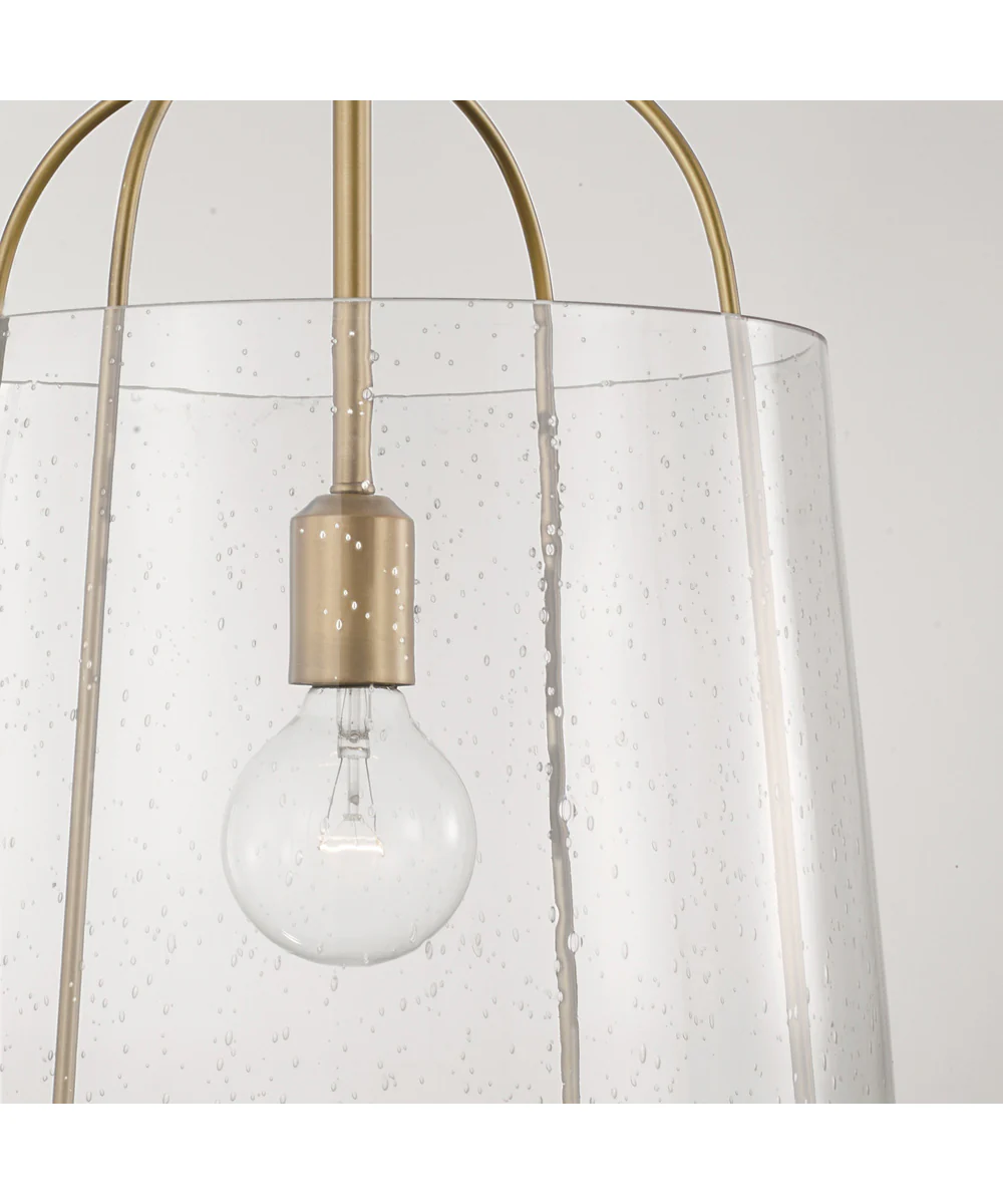 Madison 1-Light Pendant Aged Brass - Image 3