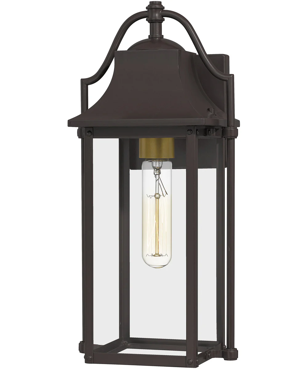 Manning Small 1-light Outdoor Wall Light  Coastal Armour Aluminum Western Bronze - Image 2
