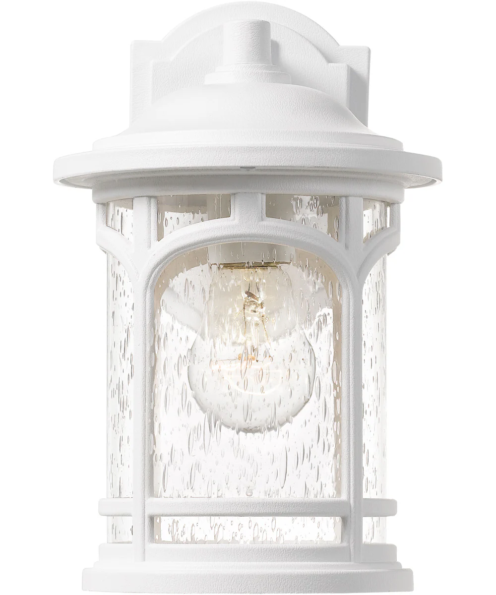 Marblehead Small 1-light Outdoor Wall Light Coastal Armour White Lustre - Image 4