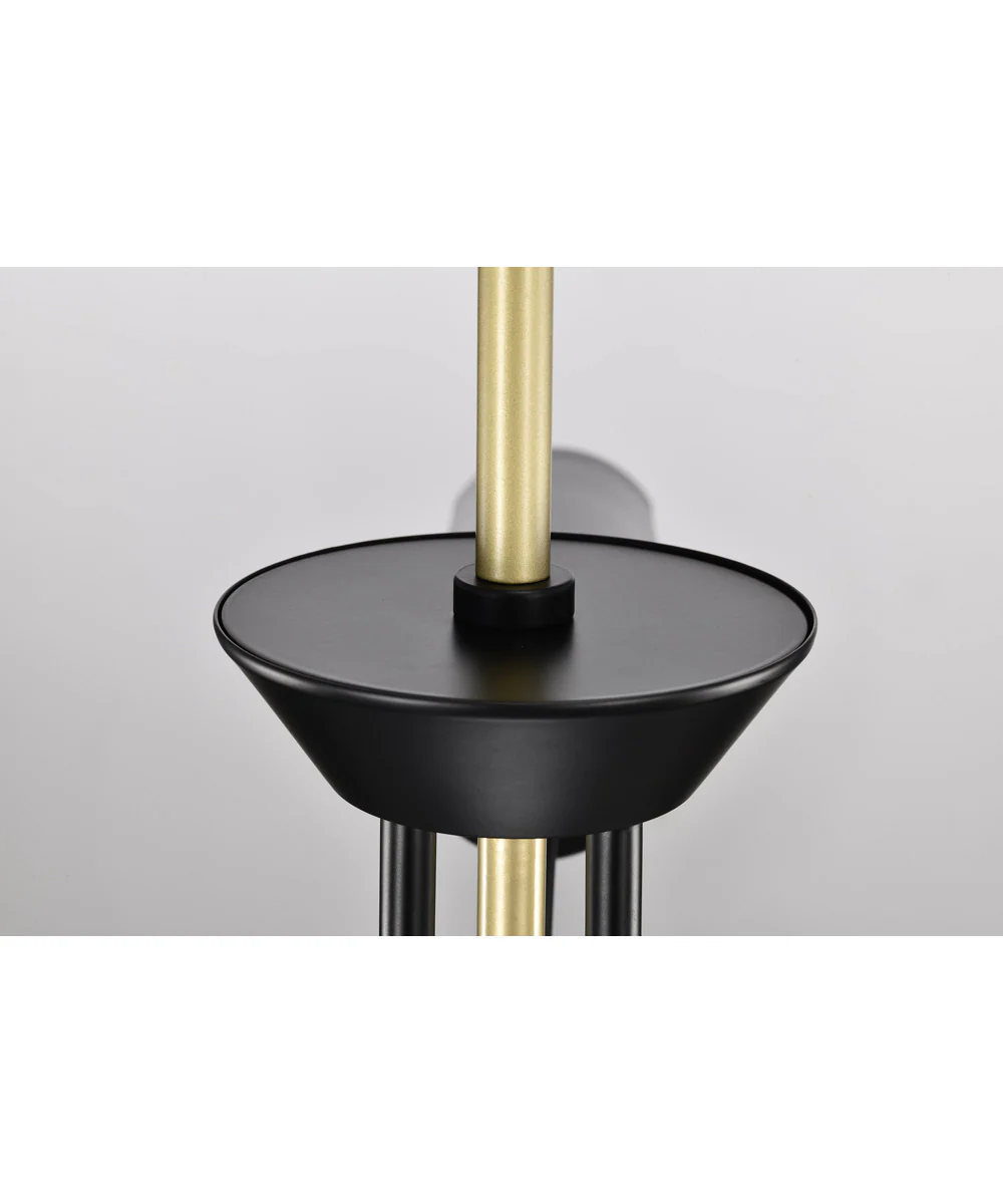 Marc 3-Light Chandelier Matte Black - Image 8