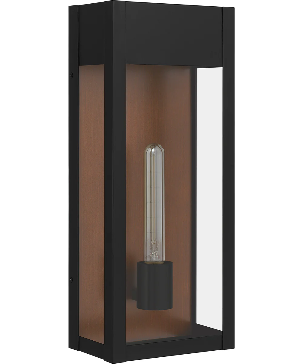 Maren Large 1-light Outdoor Wall Light Coastal Armour Aluminum Matte Black - Image 3