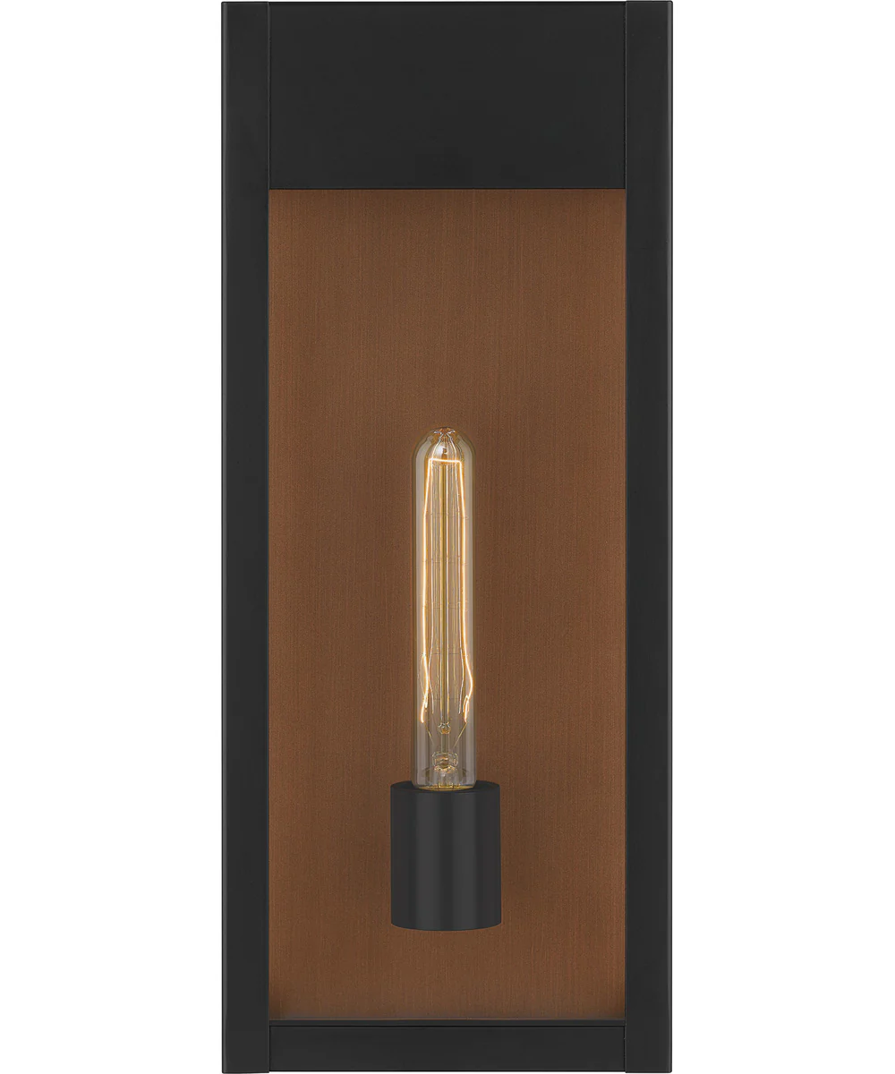 Maren Large 1-light Outdoor Wall Light Coastal Armour Aluminum Matte Black - Image 4