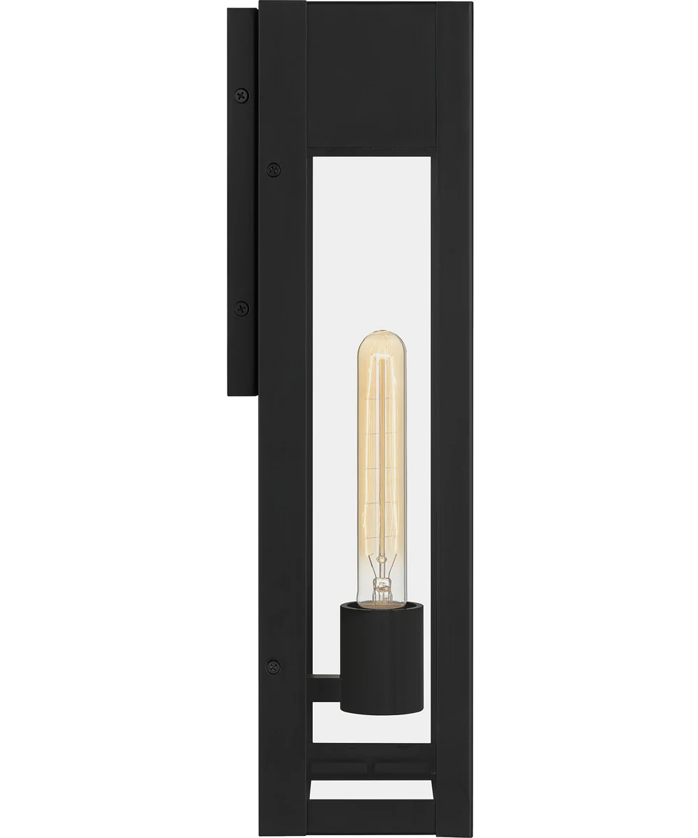 Maren Large 1-light Outdoor Wall Light Coastal Armour Aluminum Matte Black - Image 5