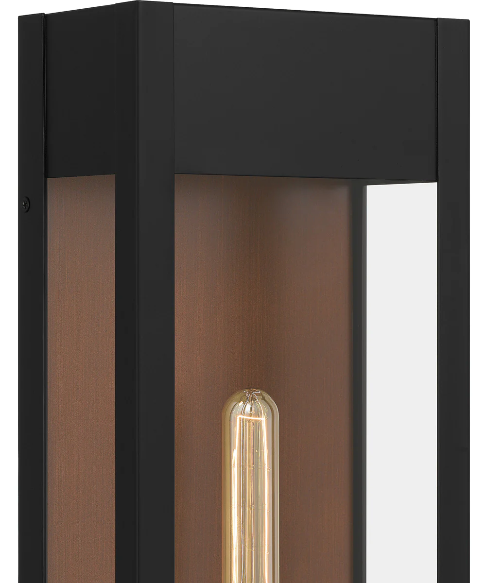 Maren Large 1-light Outdoor Wall Light Coastal Armour Aluminum Matte Black - Image 6