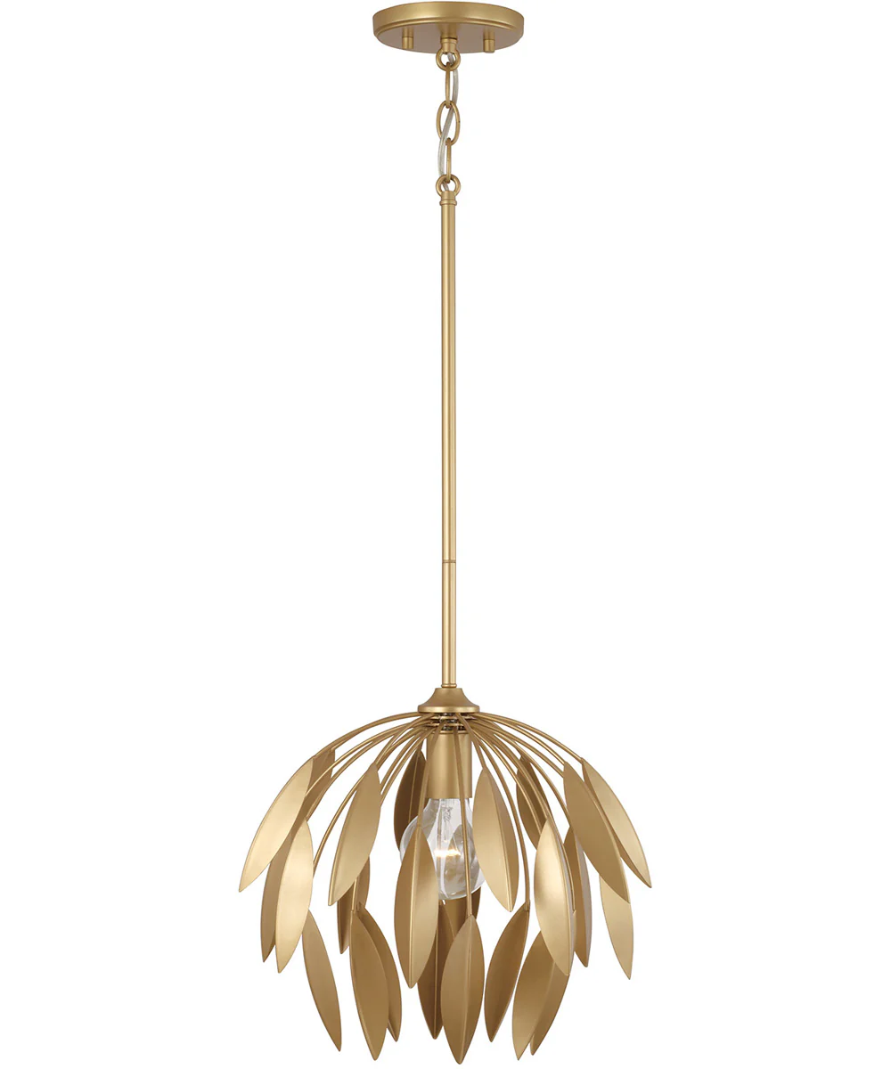 Margeaux 1-Light Pendant Buffed Gold - Image 4