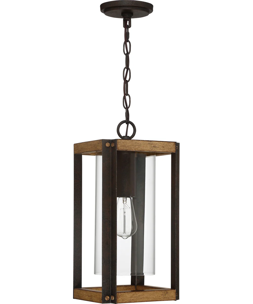 Marion Square Large 1-light Outdoor Pendant Light Rustic Black - Image 3