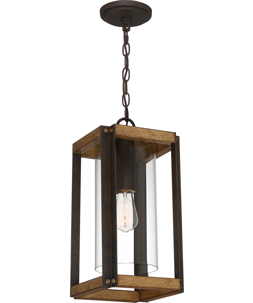 Marion Square Large 1-light Outdoor Pendant Light Rustic Black - Image 5