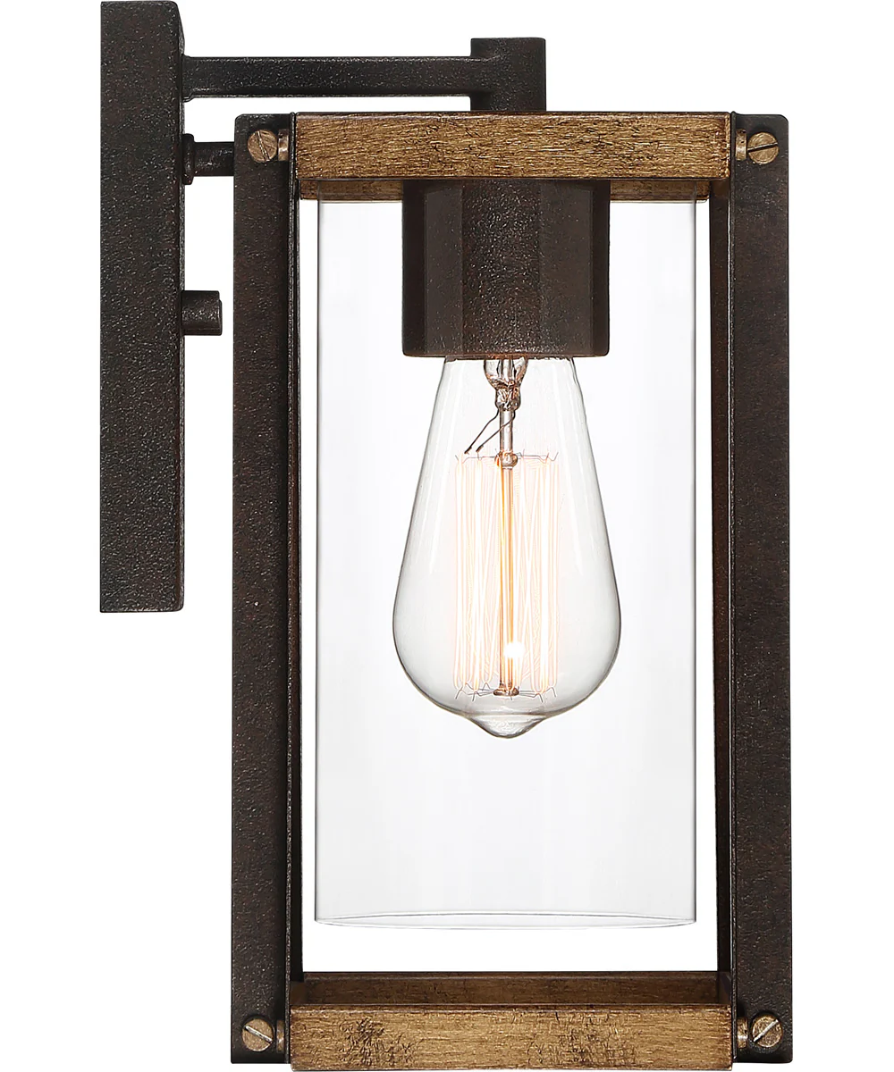 Marion Square Small 1-light Outdoor Wall Light Rustic Black - Image 5