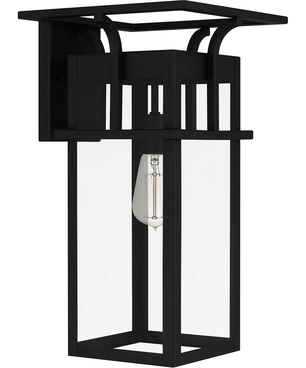 Markley Large 1-light Outdoor Wall Light Earth Black - Image 3