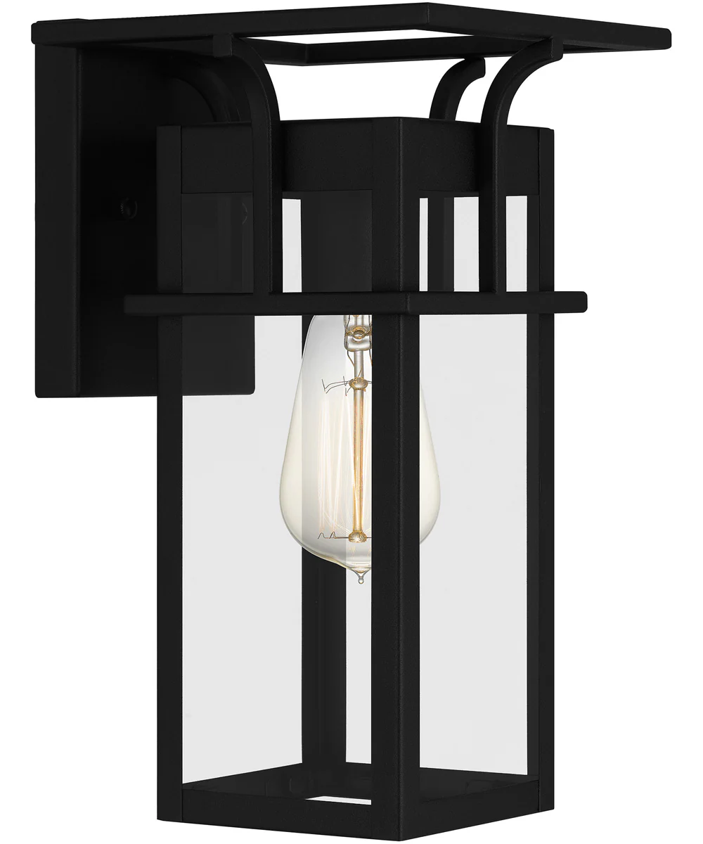 Markley Small 1-light Outdoor Wall Light Earth Black - Image 2