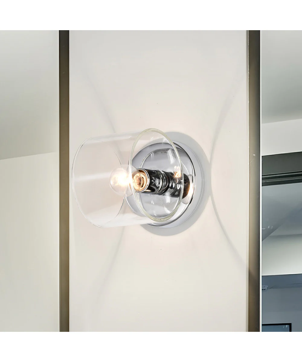 Marlowe 1-Light Vanity & Wall Polished Nickel - Image 3