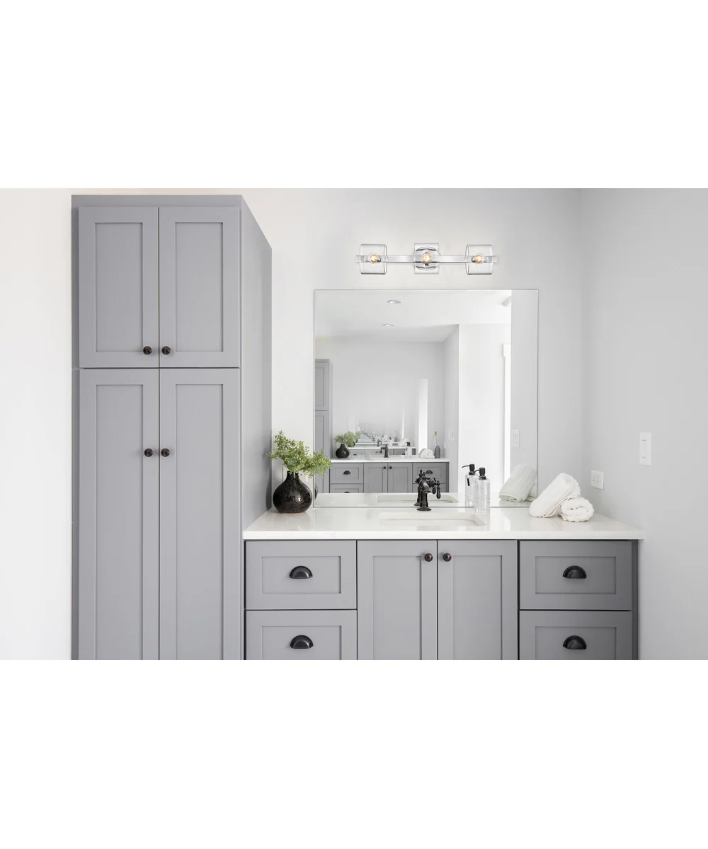 Marlowe 3-Light Vanity & Wall Polished Nickel - Image 2