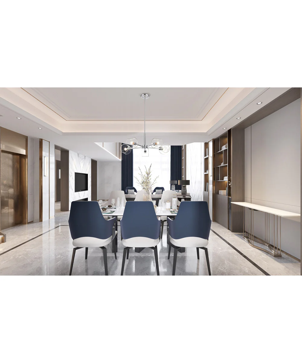 Marlowe 5-Light Chandelier Polished Nickel - Image 2
