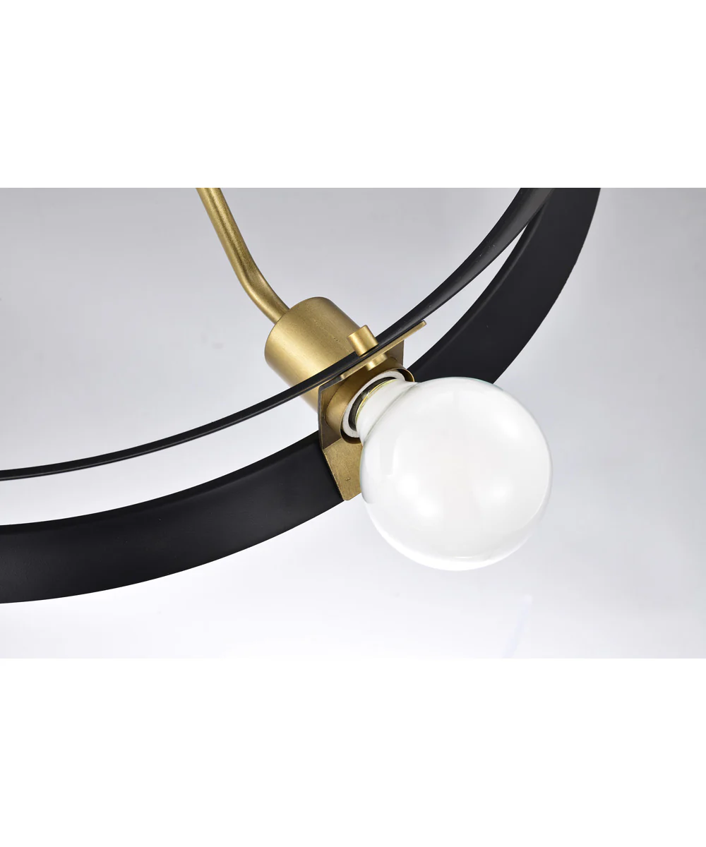 Marsden 8-Light Chandelier Matte Black - Image 11