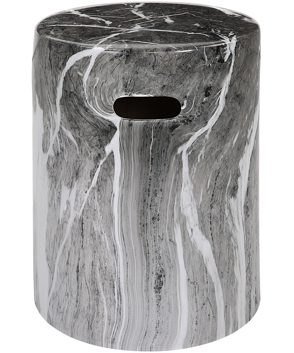 Marvel Marbled Garden Stool - Image 9