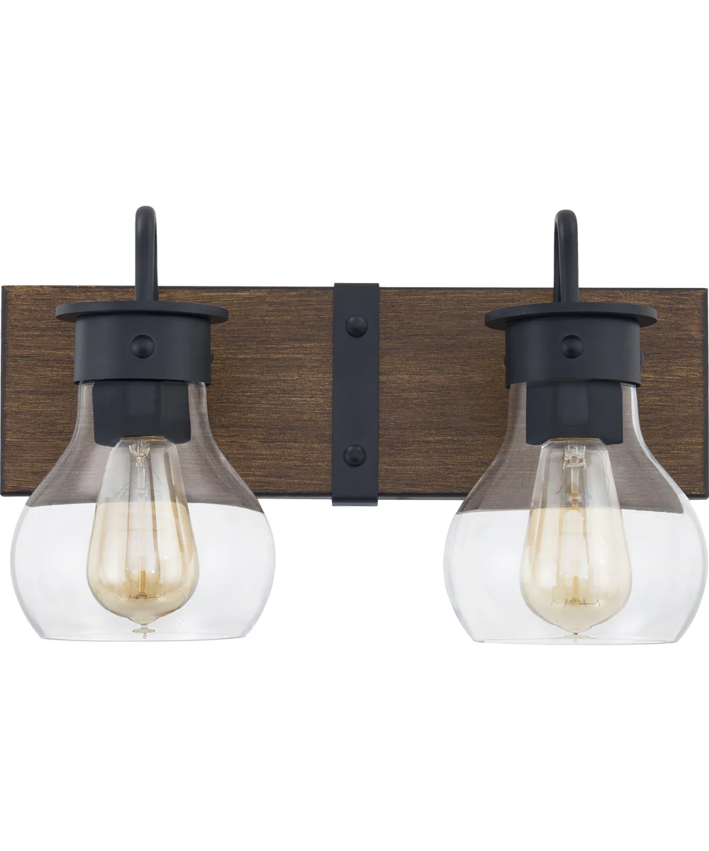 Maverick Medium 2-light Bath Light Earth Black - Image 3