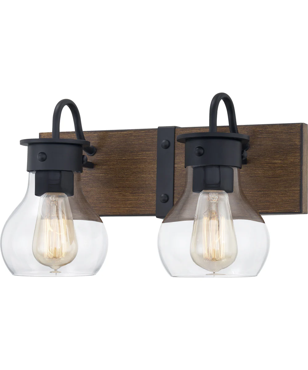 Maverick Medium 2-light Bath Light Earth Black - Image 4