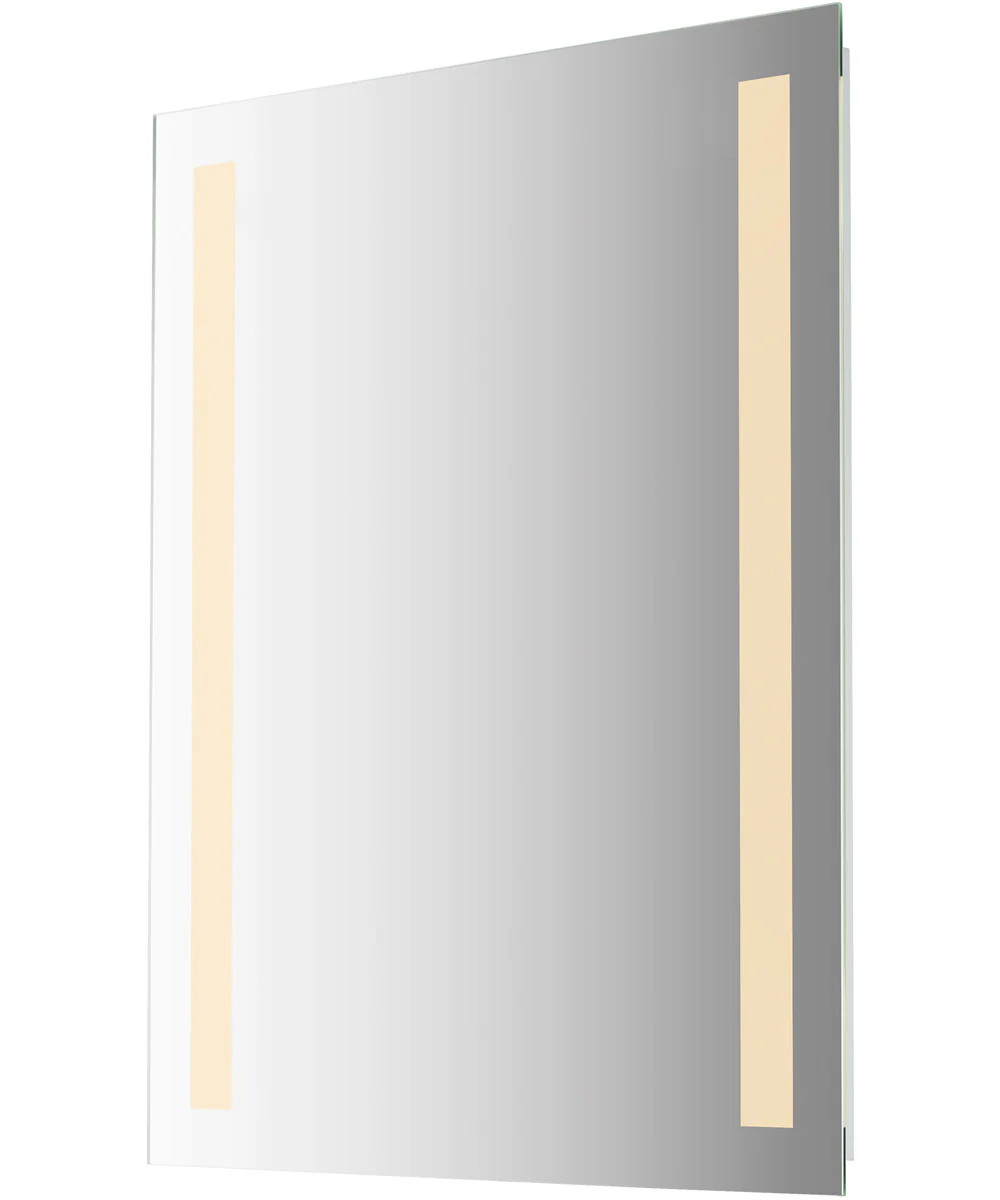 24 inchW x 30 inchH LED Mirror-2 Strip Mirror