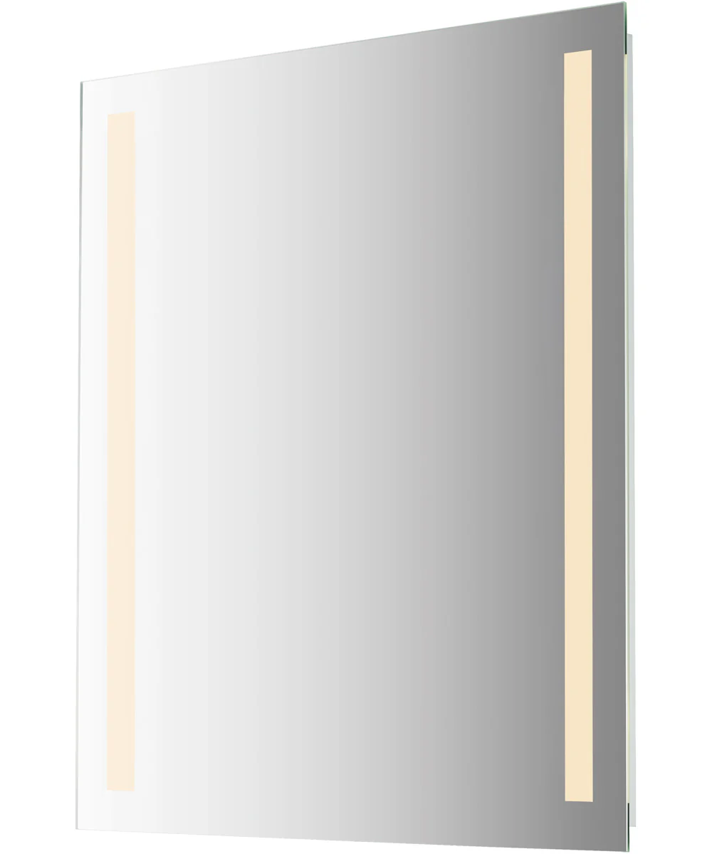 30 inchW x 36 inchH LED Mirror-2 Strip Mirror