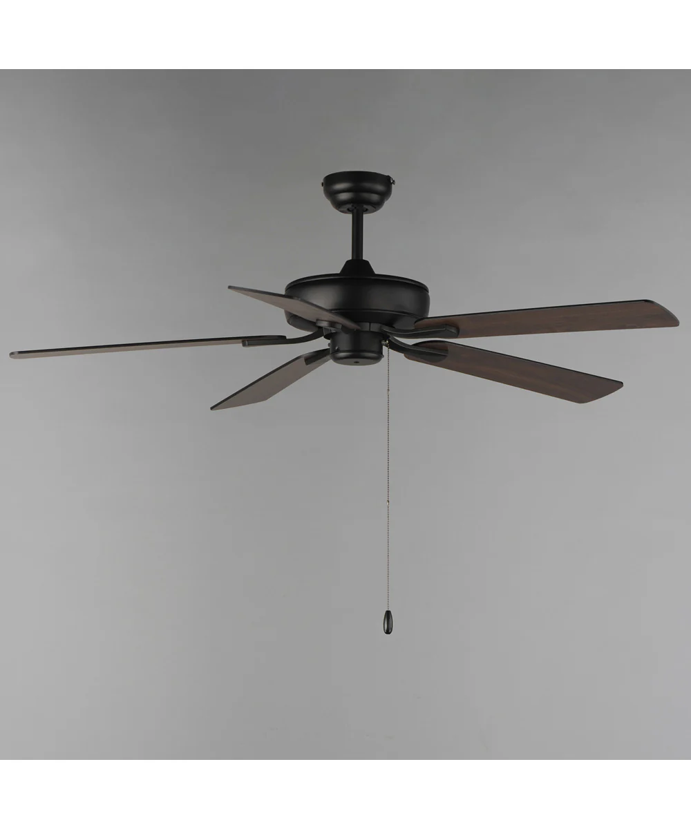 52 inch Super-Max Ceiling Fan - Black Black - Image 3