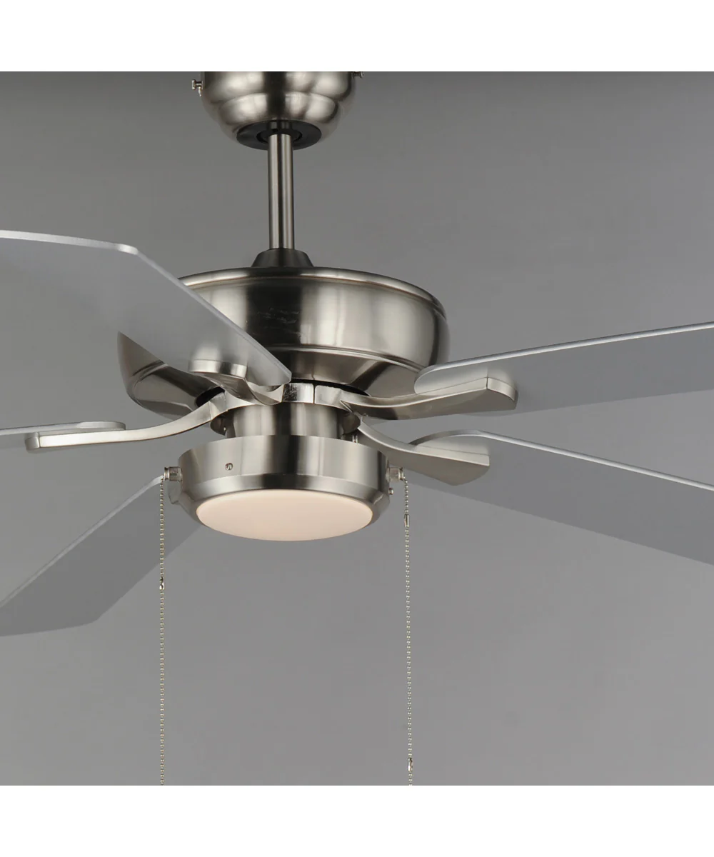 52 inch Super-Max Fan w/ LED Light Kit - Nickel Satin Nickel - Image 4