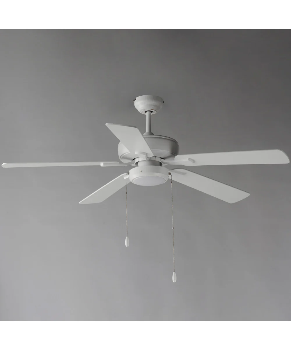 52 inch Super-Max Fan w/ LED Light Kit - White Matte White - Image 3