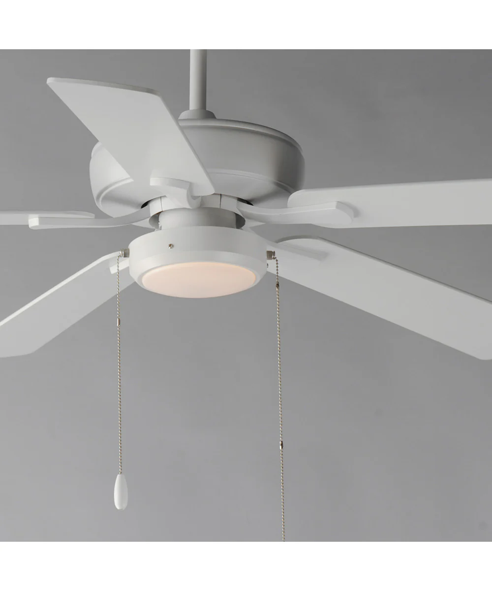 52 inch Super-Max Fan w/ LED Light Kit - White Matte White - Image 4