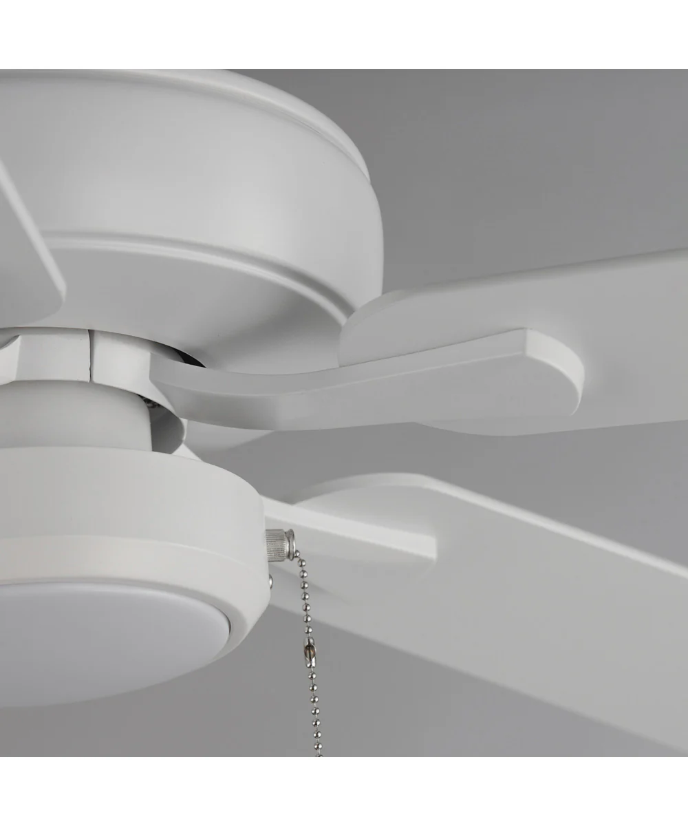 52 inch Super-Max Fan w/ LED Light Kit - White Matte White - Image 5