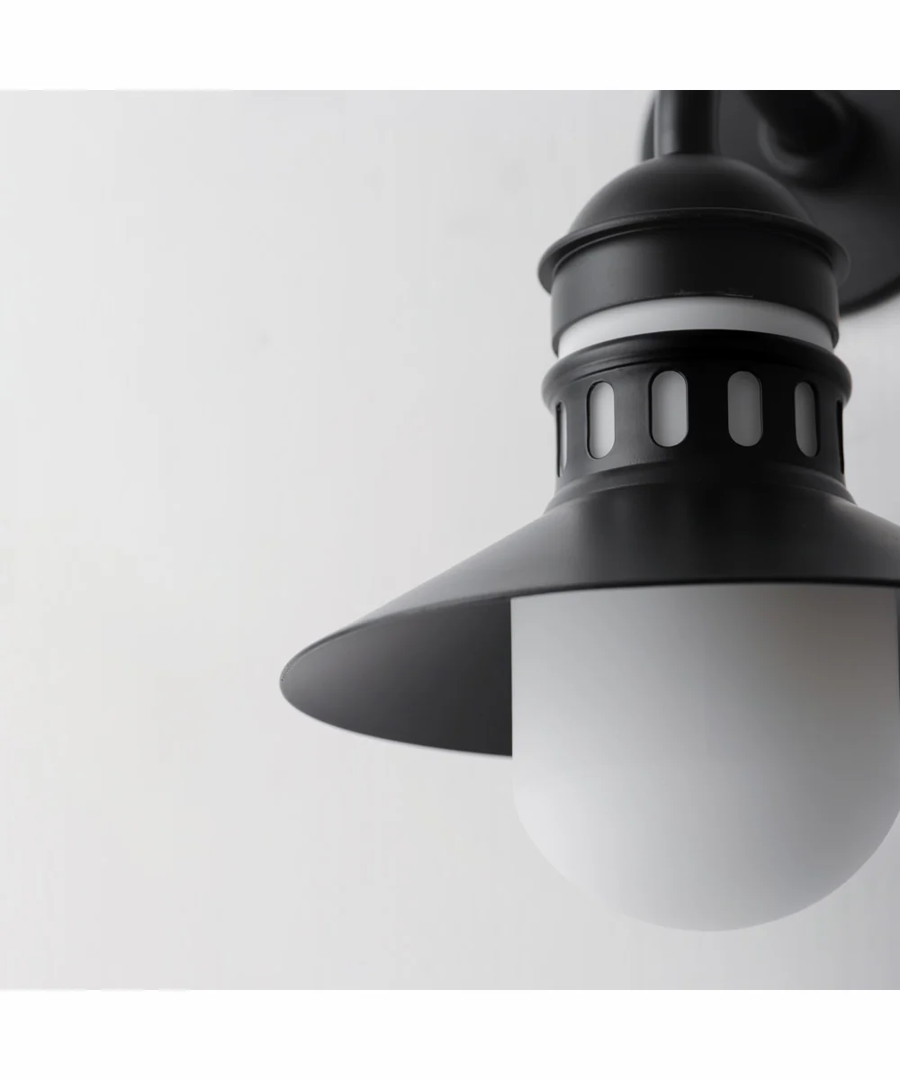 Admiralty 1-Light Outdoor Wall Sconce Black - Image 5