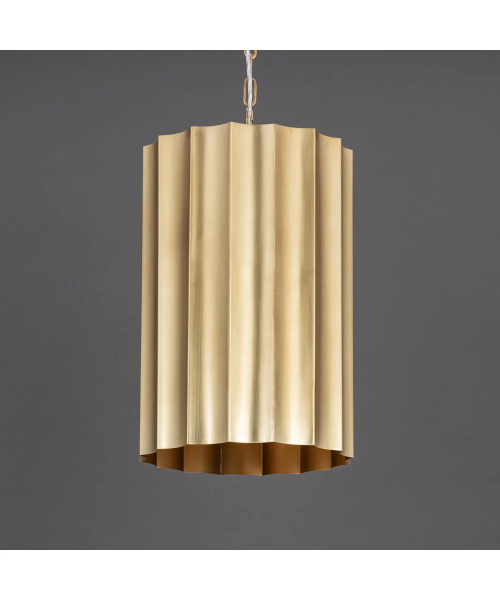 Allegra Small 1-Light Pendant Weathered Brass - Image 2