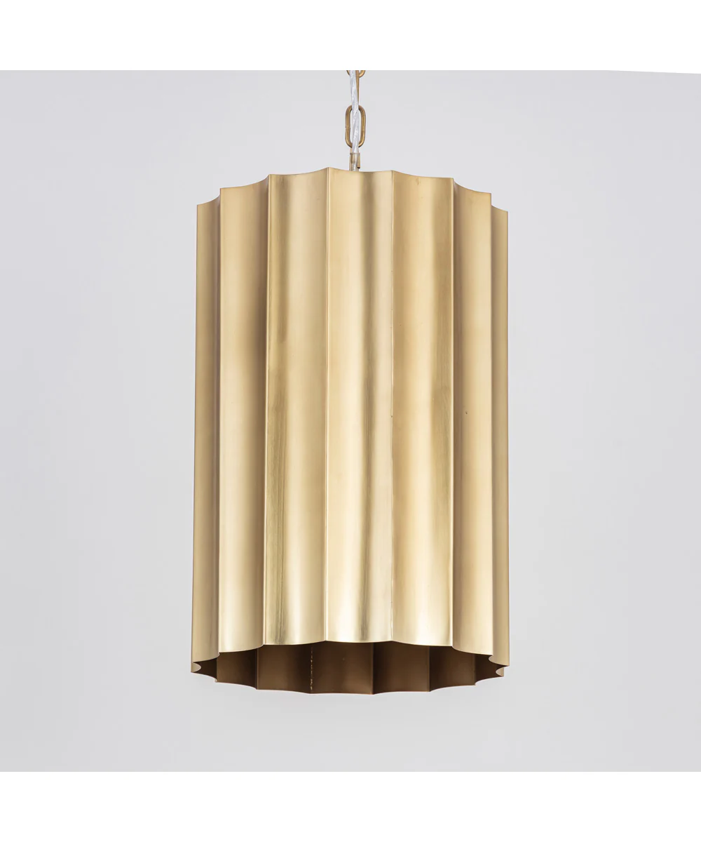 Allegra Small 1-Light Pendant Weathered Brass - Image 3
