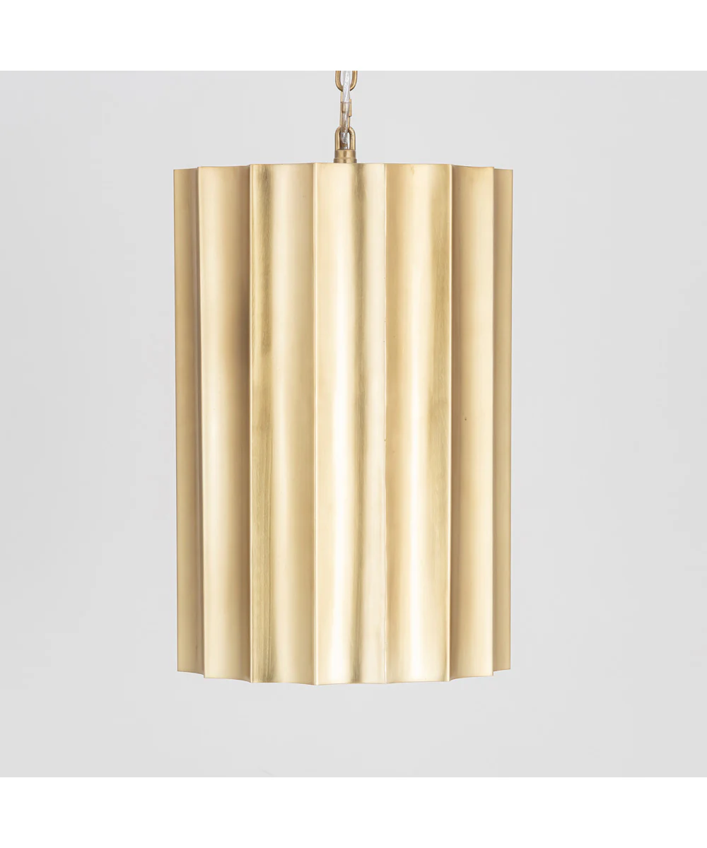 Allegra Small 1-Light Pendant Weathered Brass - Image 4