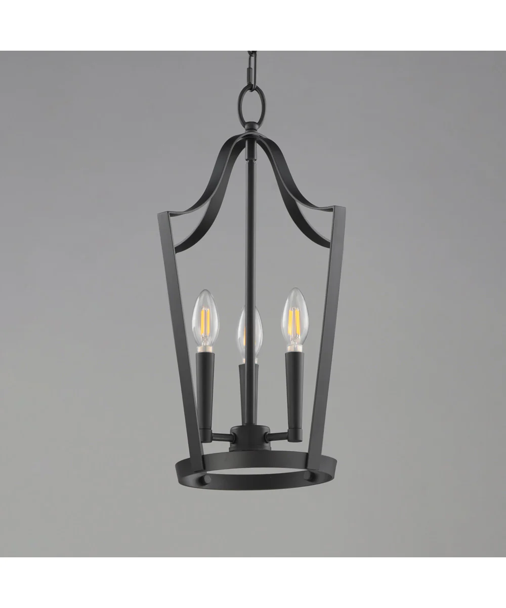 Arden 3-Light Pendant Black - Image 4