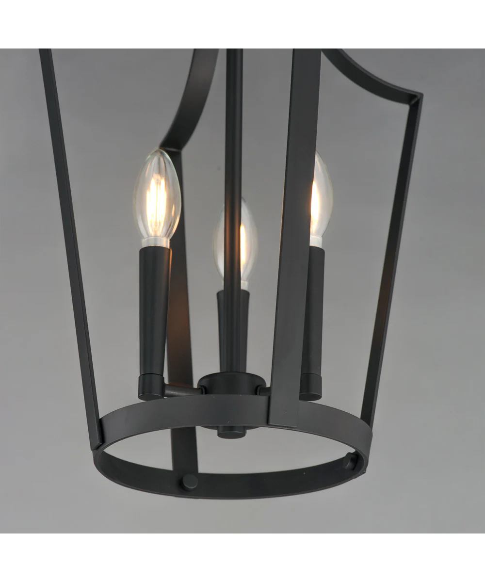 Arden 3-Light Pendant Black - Image 5
