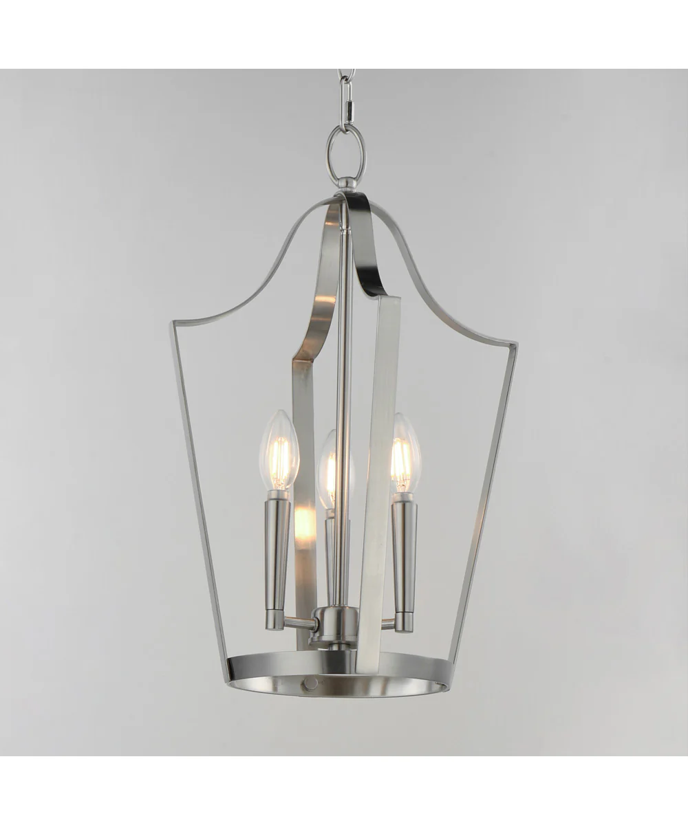 Arden 3-Light Pendant Satin Nickel - Image 3