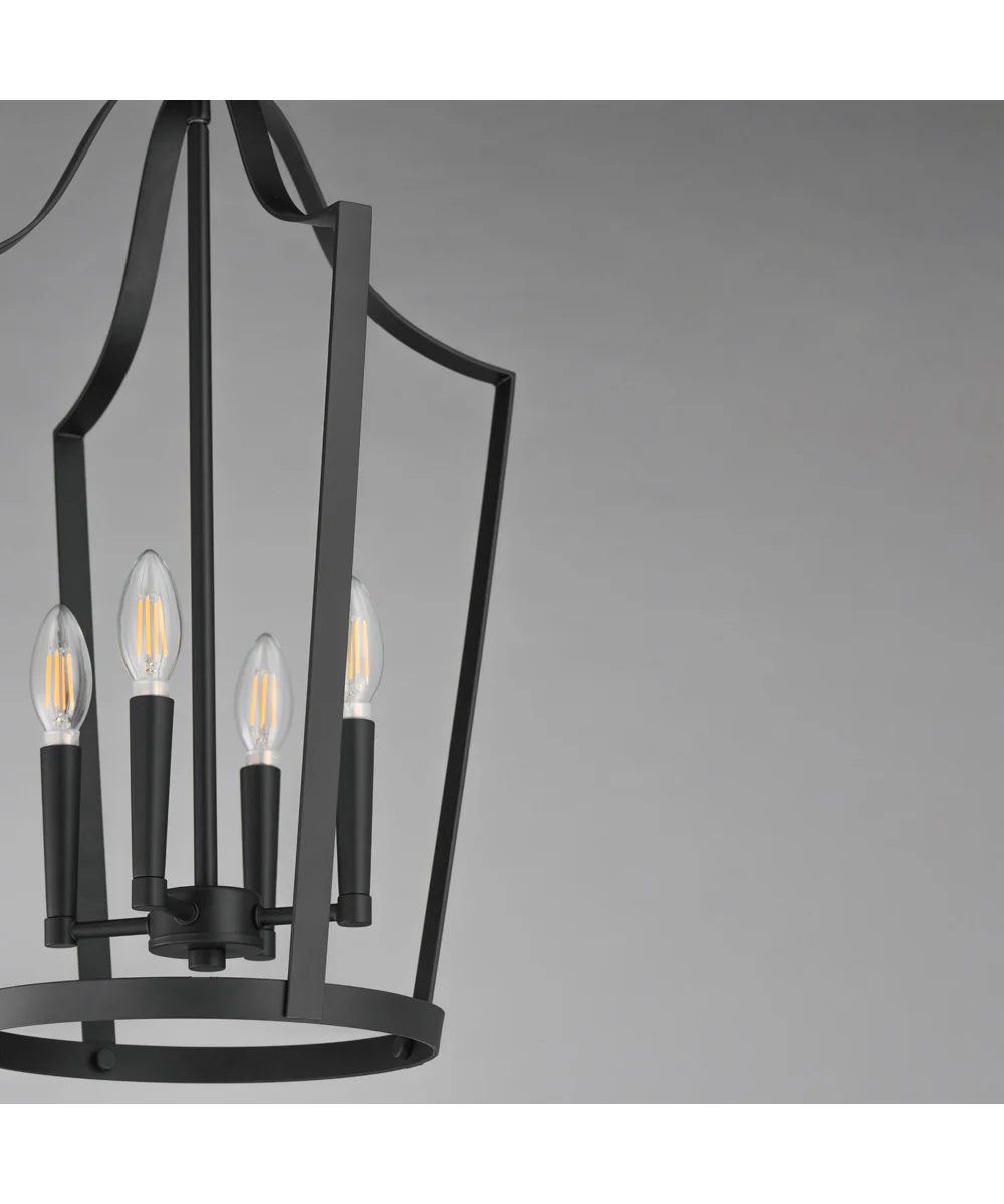 Arden 4-Light Pendant Black - Image 4