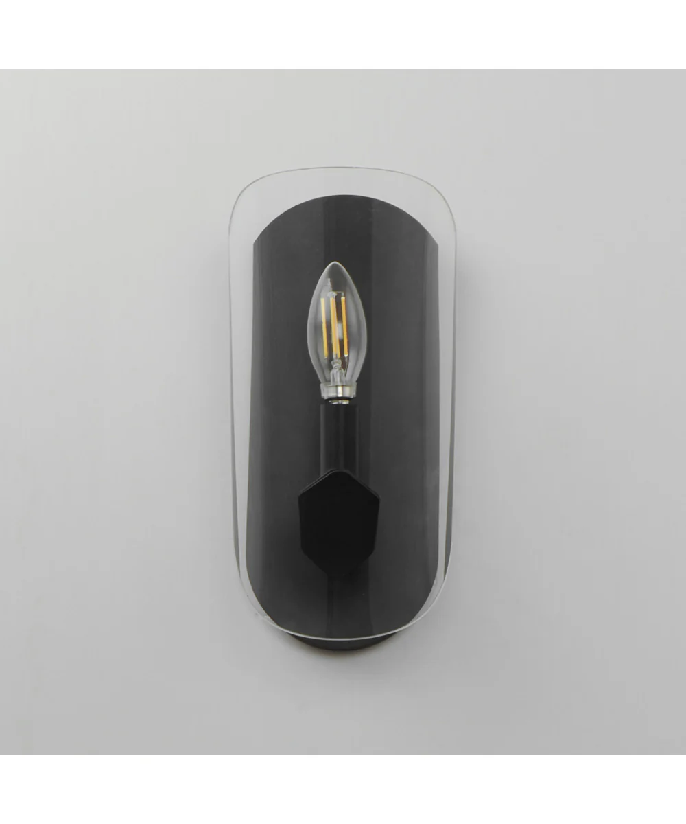 Armory 1-Light Wall Sconce Black - Image 2