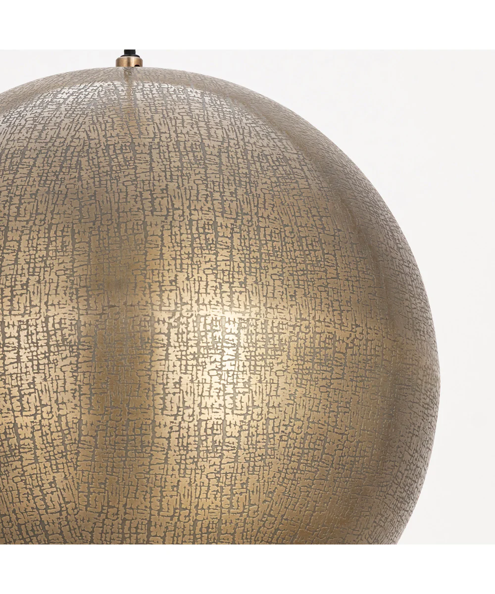 Aurelia 14 inch 1-Light Pendant Weathered Brass - Image 5